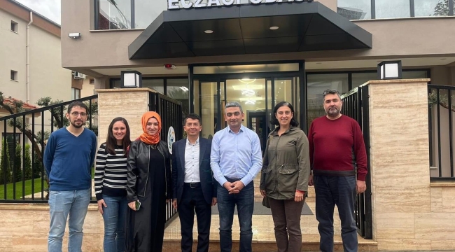 Makine mühendisleri başkan Bali'yı ziyaret etti