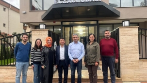 Makine mühendisleri başkan Bali'yı ziyaret etti