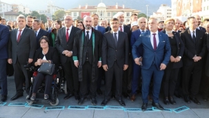 Manisa'da 10 kasım Atatürk'ü anma töreni