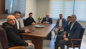 MAOB yöneticileri baro başkanı Rona'yı ziyaret etti