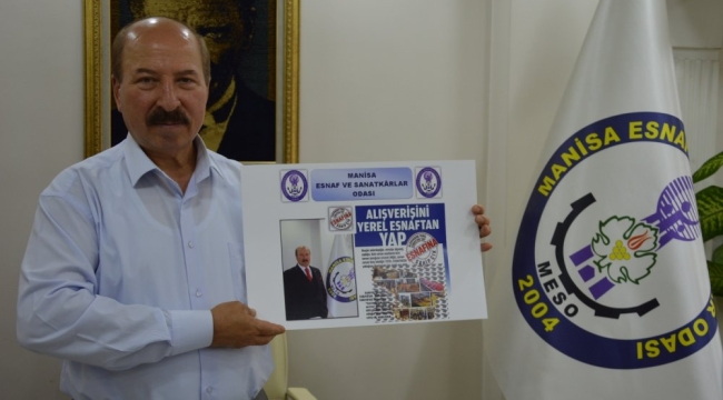 MESO başkanı Akyüz'den vatandaşlara esnafa sahip çık çağrısı