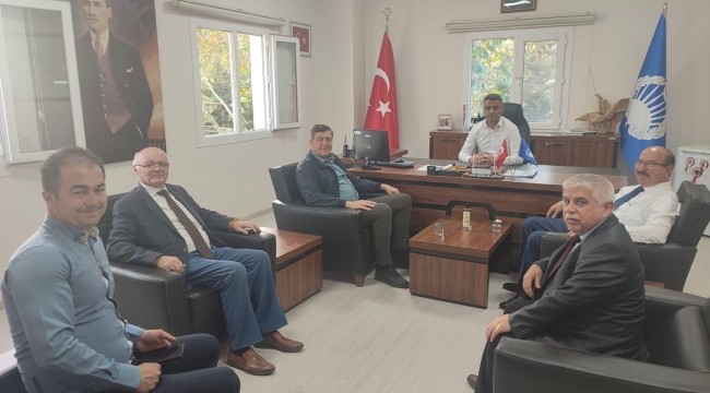 Oda başkanlarından zabıta müdürüne ziyaret