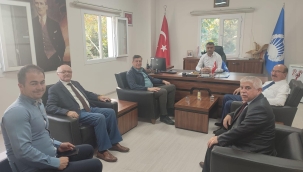 Oda başkanlarından zabıta müdürüne ziyaret