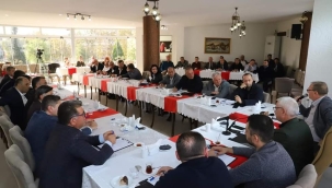 Saruhanlı belediye meclis toplantısı yapıldı