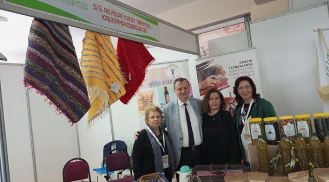 Tarım fuarını gezen Balaban''çözüm millet ittifakıdır''