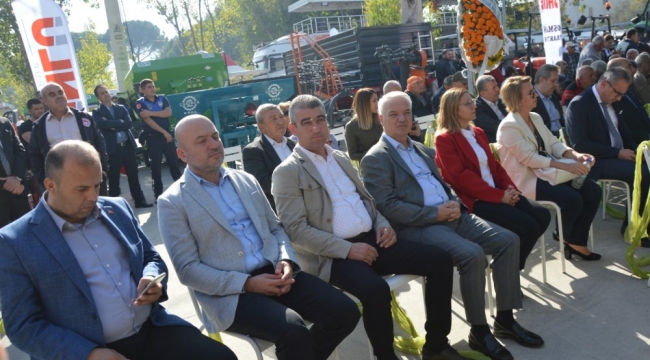 Tarım ve hayvancılılk fuarı açıldı,açılışa başkan Zeki Bilgin'de katıldı