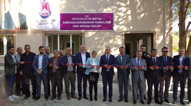 Tarımsal eğitim verilecek salon açıldı