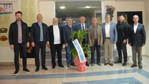 TSO başkanı Yüksel'e tebrik ziyareti