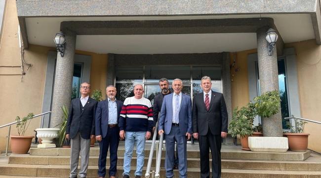 TSO başkanı Yüksel Yalvaç'ı ziyaret etti