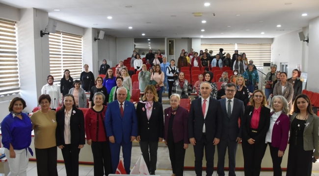 Üretici kadınlara "Bir Dokunuş Yeter"eğitimi