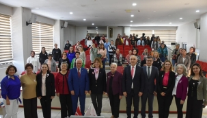 Üretici kadınlara "Bir Dokunuş Yeter"eğitimi