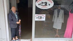 Şiddetli yağış nedeniyle Manisa'da hayat durdu, kent tuş oldu