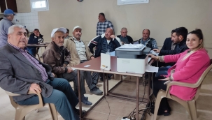 Ziraat odasından çiftçilere mobil hizmet