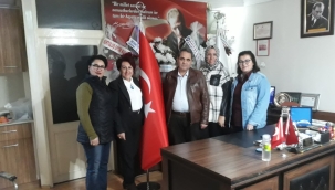 Ziyarette manav esnafının sorunları ele alındı