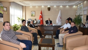 Ziyarette ortak projeler ele alındı