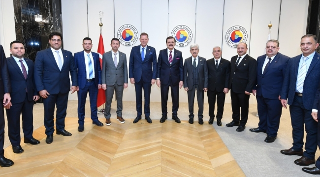 Ziyarette üyelerin yaşadıkları sorunlar ele alındı