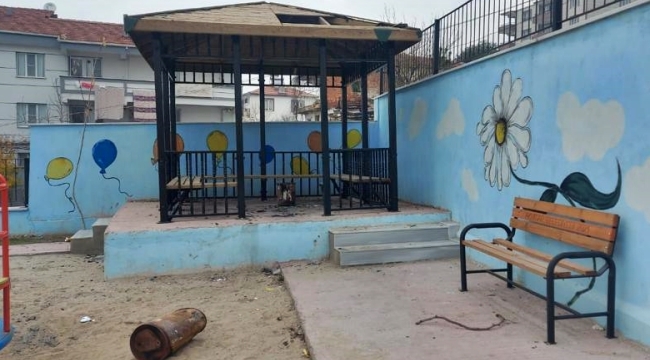 Akhisar'da Vandalizm hortladı
