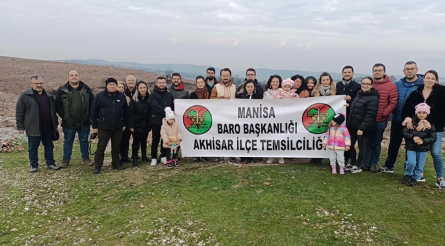Avukatlar ağaç dikti