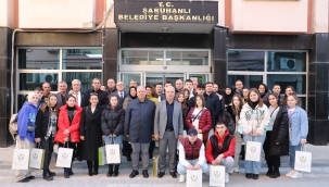 Başkan Bilgin'e Mekedonya'dan ziyaretci