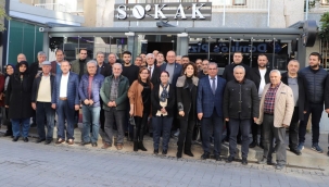 Başkan Çetin, dernek başkanları ve muhtarla buluştu