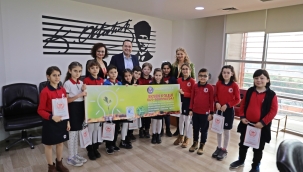 Başkana yeşil bayrak projesini anlattılar