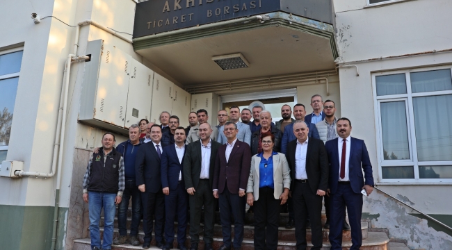 CHP heyeti borsada
