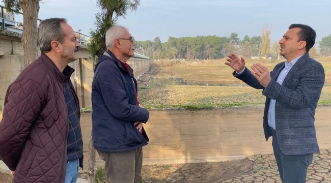CHP'li Başevirgen,''gediz nehri göz göre göre ölüme terk edildi"