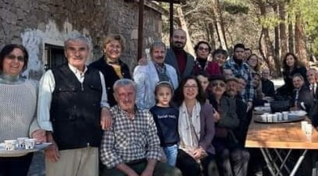 CHP'liler Sakallı 'da hayra katıldı