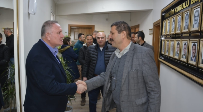 Demirci belediyesi meclis üyeleri TSO'yu ziyaret etti