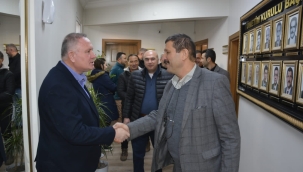 Demirci belediyesi meclis üyeleri TSO'yu ziyaret etti