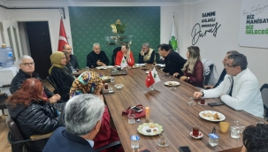 Gelecek partisi ilçe başkanları toplandı