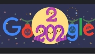 GOOGLE yılbaşı gecesi 2022 doddle'ı