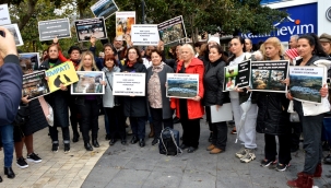 Hayvan severlerden katliam protestosu