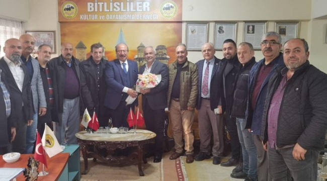 MESO yönetimi Bitlis'liler derneğini ziyaret etti