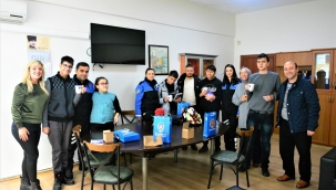 Öğrencilere trafik kuralları anlatıldı