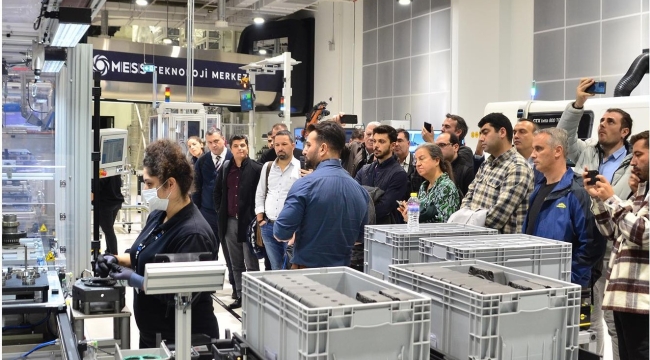OSB üyeleri MESS Teknoloji Merkezi MEXT'i ziyaret etti