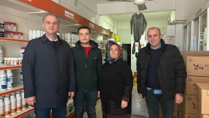 Soma TSO'dan üyelere teşekkür ziyareti