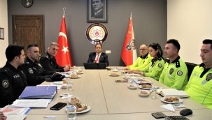 Trafik tedbirleri toplantısı yapıldı