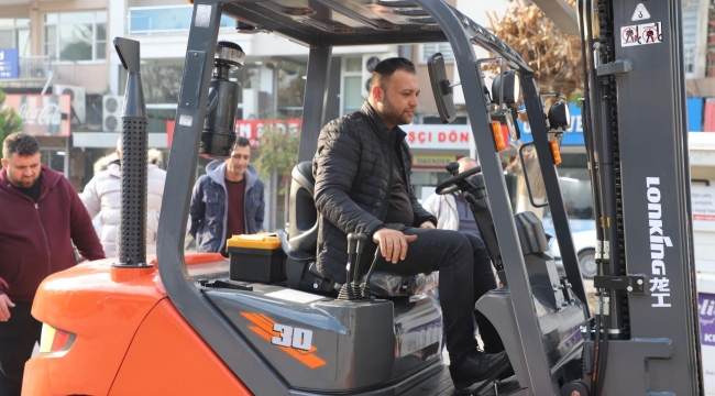 Turgutlu belediyesi araç flosunu güçlendidi