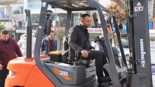 Turgutlu belediyesi araç flosunu güçlendidi