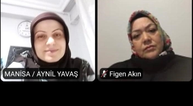 AKP'li kadın kolları online şeklinde toplandı