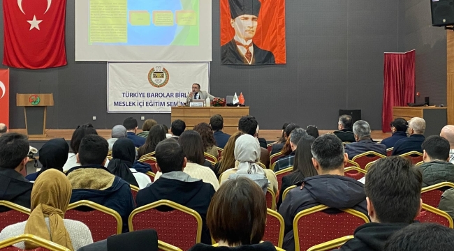 Avukatlara HMK uygulamaları semineri