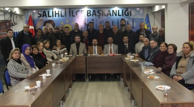 Başkan Eryılmaz'da ilçe başkanlarına tebrik ziyareti