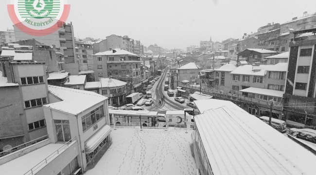 Demirci beyaza büründü
