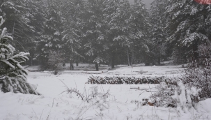 Demirci beyaza büründü