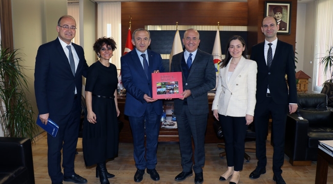 Denizbank ve SSK il müdürü TSO'yu ziyaret etti