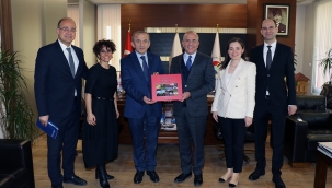 Denizbank ve SSK il müdürü TSO'yu ziyaret etti