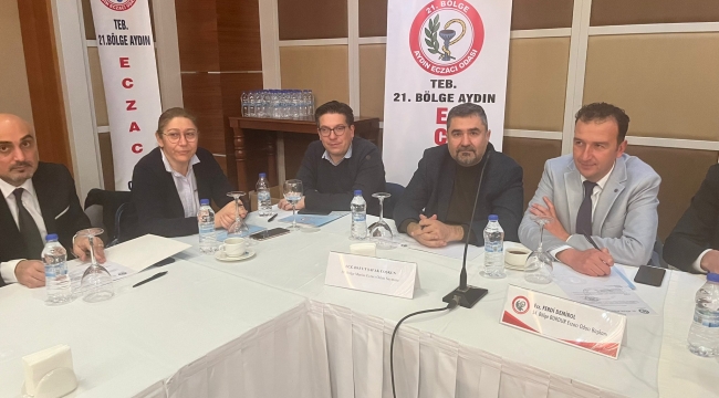 Eczacılar ege bölgesi toplantısı Aydın'da yapıldı