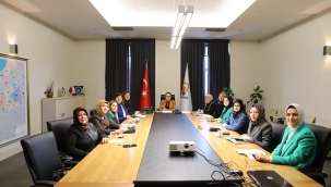 Ege bölgesi AKP kadın kolları başkanları toplandı