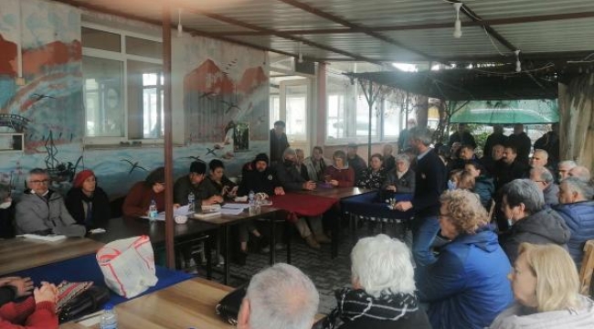 Foça'da ''tarihime doğama dokunma" toplantısı